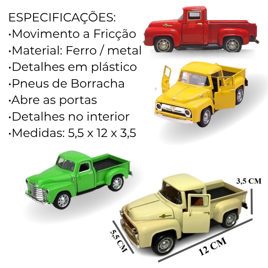 BRINQUEDO CARRINHO CAMINHONETE MINIATURA EM METAL / CENÁRIOS NATAL CRIANÇA
