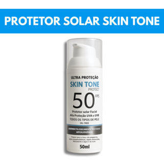 Protetor Solar Facial Skin Tone FPS 50 50g em Oferta na Shopee
