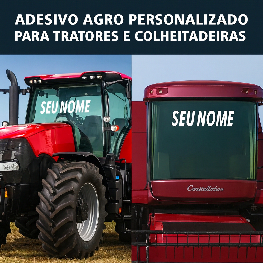 Adesivo Nome Fazenda Vinil Resistente para Frota Agrícola em Oferta na Shopee
