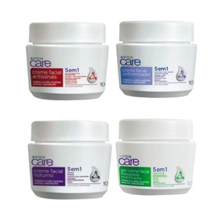 Creme Facial Avon Care 5 em 1 – Antissinais ou Uniformizador | 100g | Hidratação, Cuidado e Proteção em Oferta na Shopee