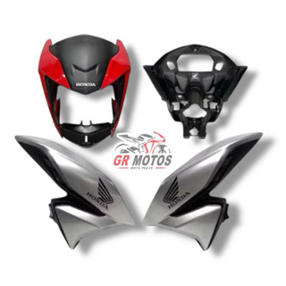 KIT CARENAGEM MASCARA FRONTAL E ABAS  MOD CG TITAN160 22/23/24 SELECIONE A COR em Oferta na Shopee