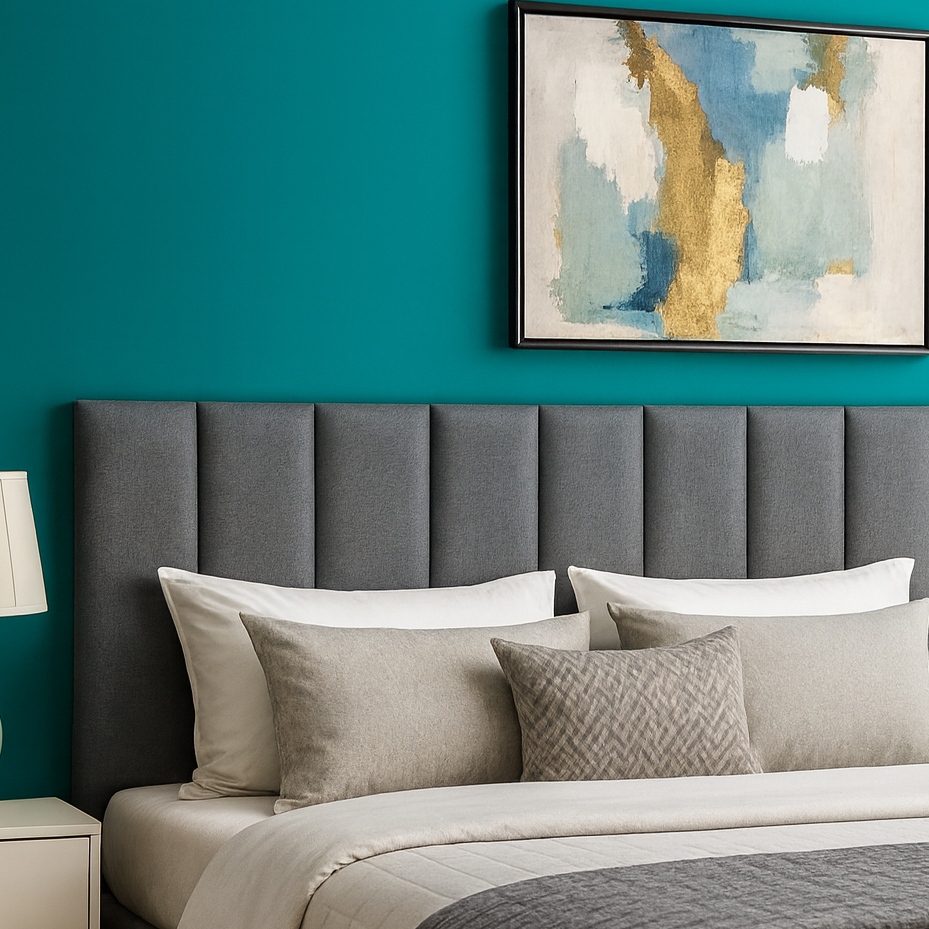 Kit  Placas de Cabeceira Modular Estofada Cama King 45X20cm Retangular Premium - Envio Imediato em Oferta na Shopee