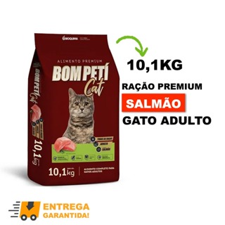 Ração Premium Especial BomPetí Cat  para Gatos Adultos Salmão 10,1kg-Envio Imediato em Oferta na Shopee