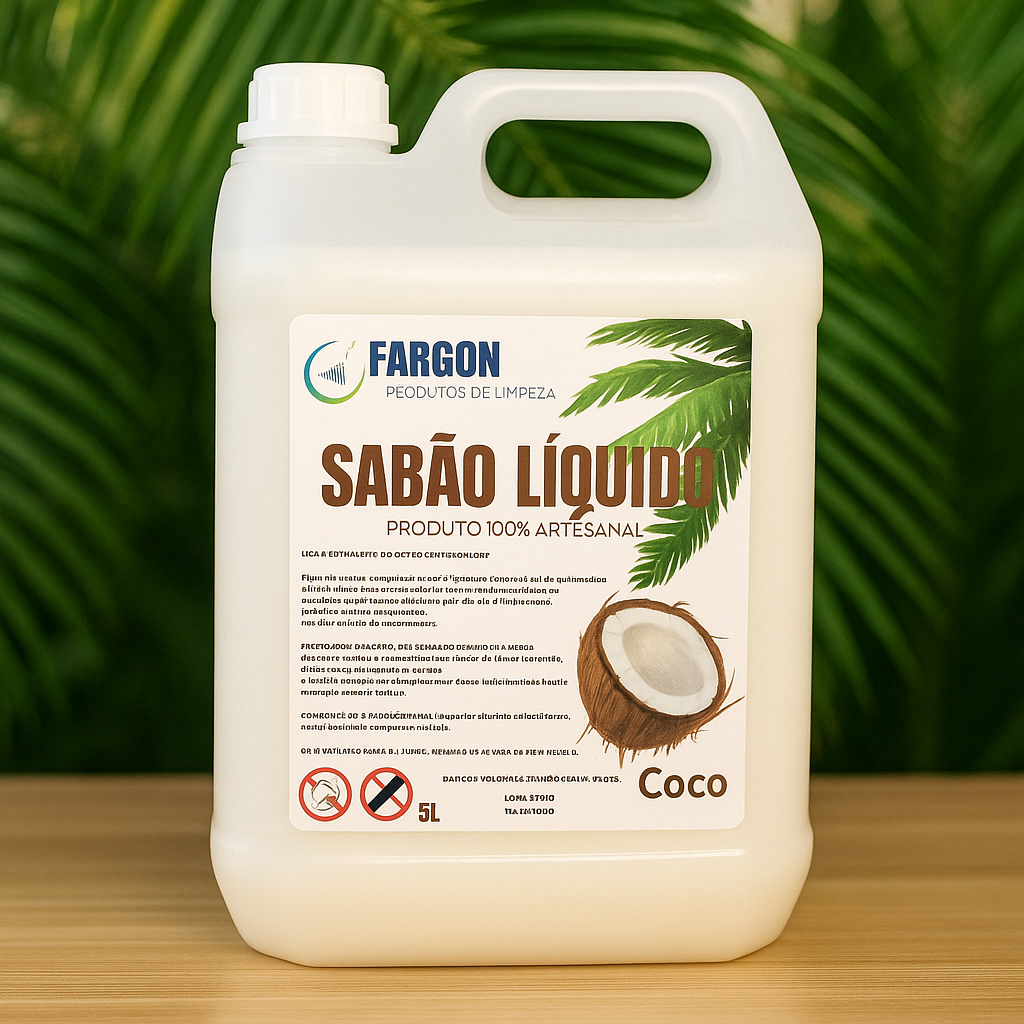 Lava Roupas De Coco Concentrado 5L FARGON