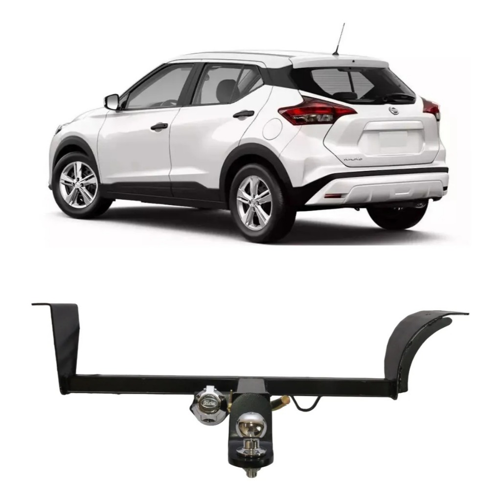 Engate Reboque Removível Nissan Kicks 2017 até 2025 700kg em Oferta na Shopee