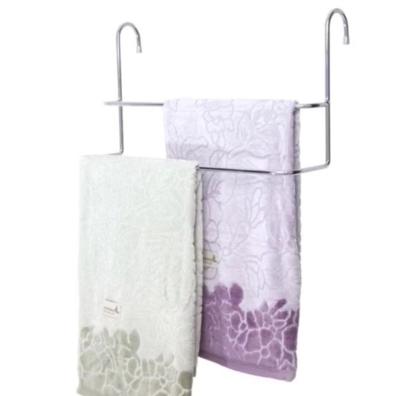 Porta toalhas duplo para banheiro em Oferta na Shopee