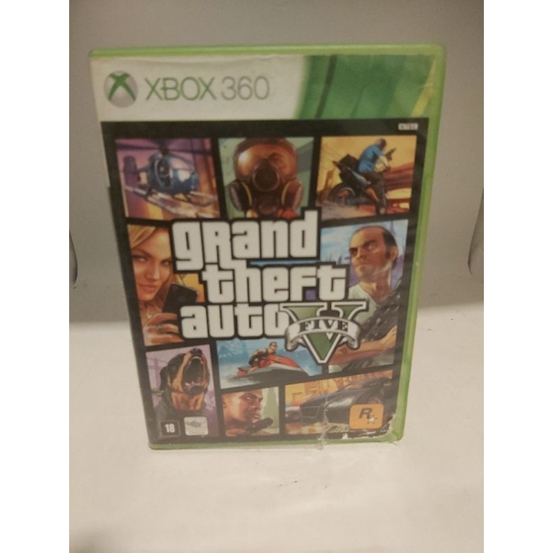 Gta V XBOX360 Original Mídia Fisica