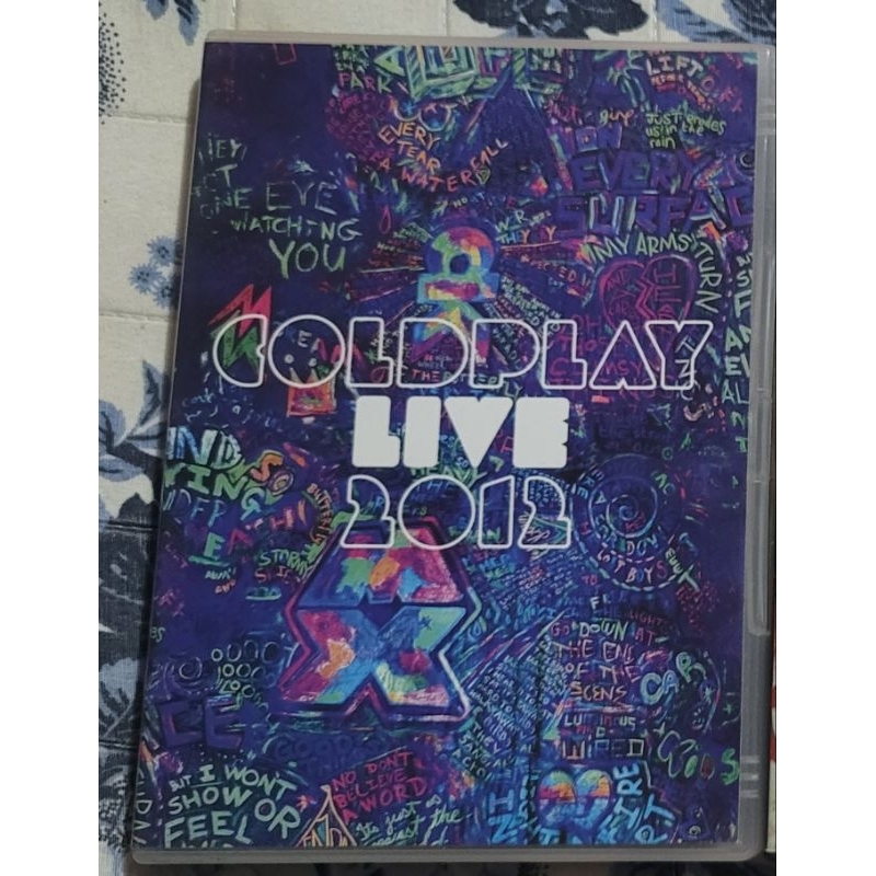 dvd  Show Coldplay live 2012 banda música ao vivo