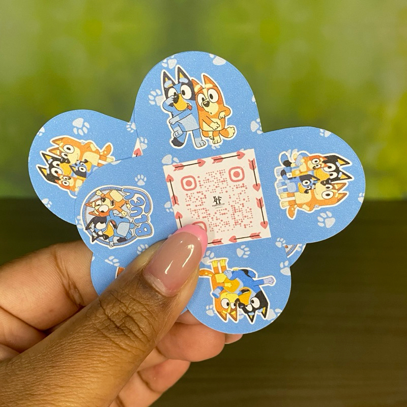 Forminha de Docinho BLUEY MENINO Forminha temática para Brigadeiro Pétala festa aniversário