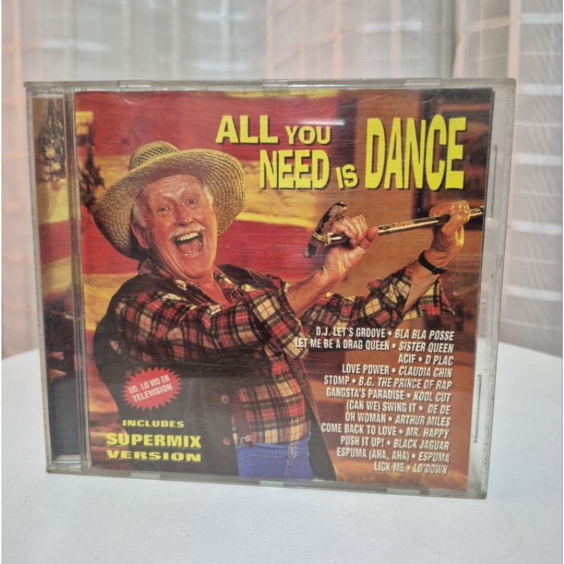CD original -All You Need Is Dance – Supermix Version – DJS - Usado em Ótimo Estado 🎶💃🕺