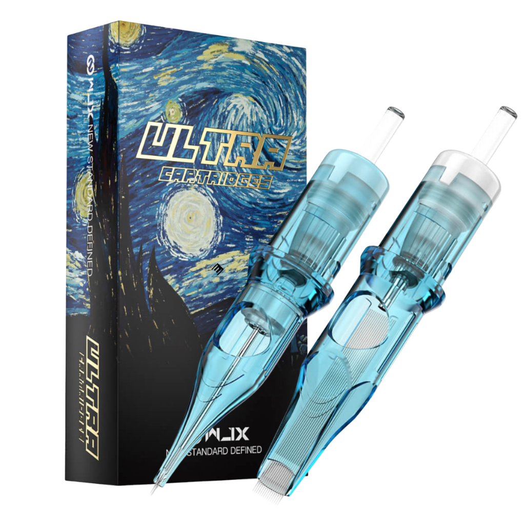 WJX Ultra Cartucho de tatuagem 20 unidades micro micropigmentação traço pintura RL RS RM MG universal capilar tatuagem em Oferta na Shopee