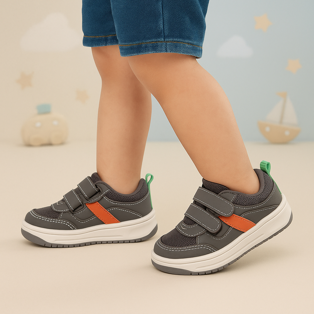 TÊNIS BEBÊ MENINO INFANTIL BABY KRISLE MASCULINO TIRAS DE VELCRO CONFORTO QUALIDADE PREÇO BAIXO em Oferta na Shopee