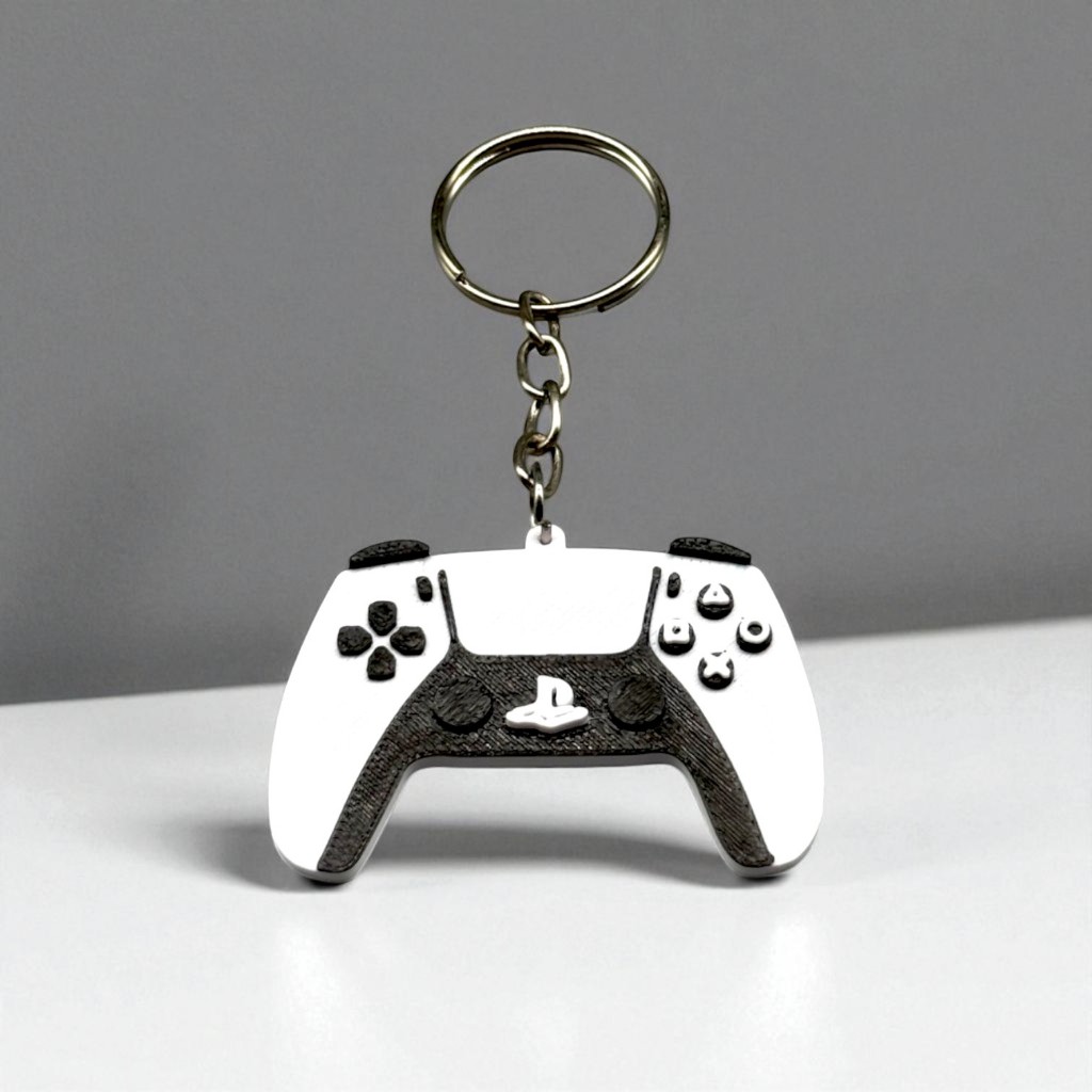 Chaveiro Controle PS5 DualSense Sony Gamer Playstation 3D
