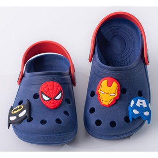 Sandalia Babuche +Apliques Botons Personalizados Heróis Leve e Confortavel em Oferta na Shopee