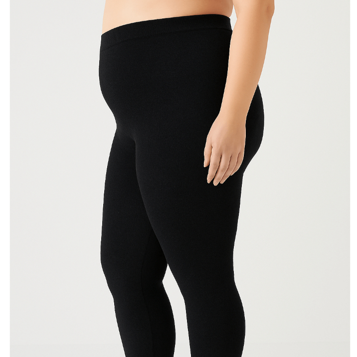 Meia calça de lã 2 Pele Inverno Lisa Meia Calça Lã Grossa Inverno Perfeito para frio Adulto Segunda Pele P ao GG C/Pé