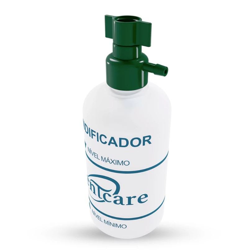 Copo Frasco Umidificador Concentrador de Oxigênio 250ml com ANVISA Ventcare