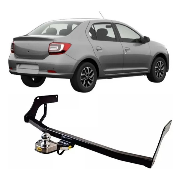 Engate Reboque Fixo Renault Logan 2013 até 2025 700kg