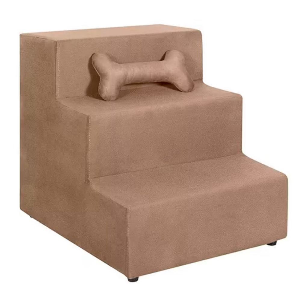 ENVIO IMEDIATO - Escadinha luxo Para Cachorro Gato Pet 3 Degraus