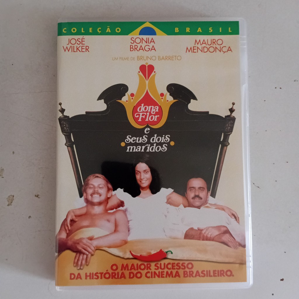 DVD Dona Flor E Seus Dois Maridos - Sonia Braga - José Wilker - Bruno Barreto