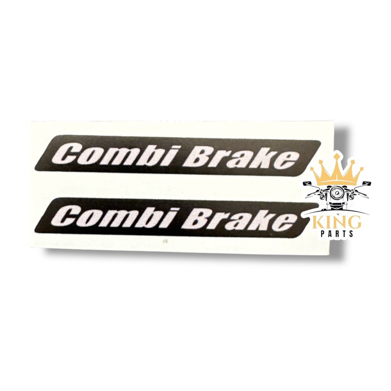 PAR DE ADESIVO COMBI BRAKE CG Titan 160 / FAN 160 TODOS OS ANOS