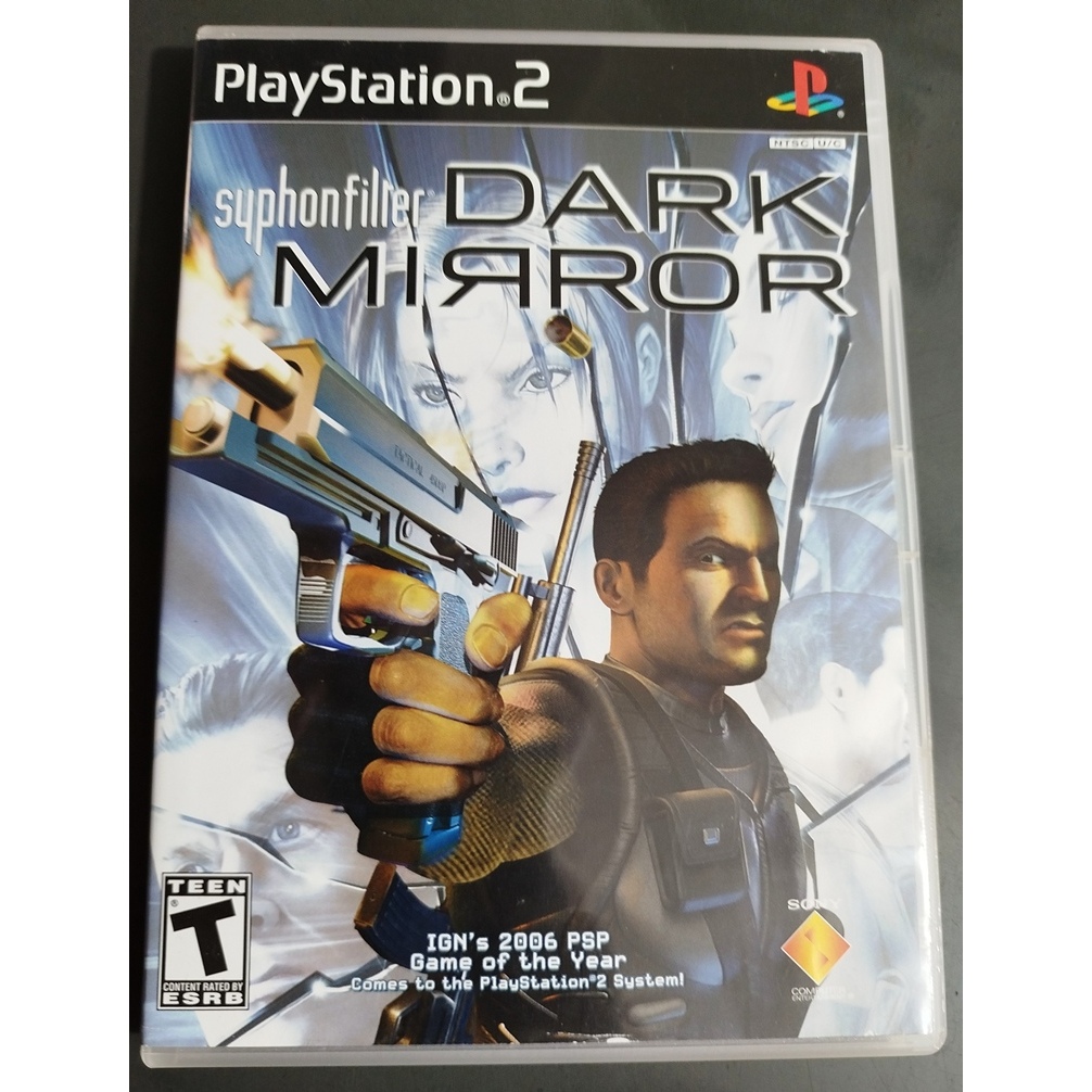 Playstation 2 Syphon Filter Dark Mirror Mídia Física Original