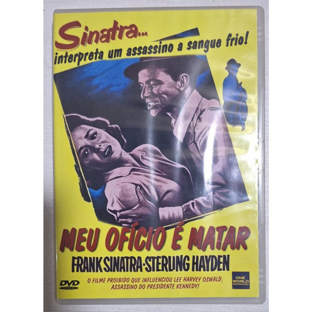 DVD Meu Ofício é Matar -- Frank Sinatra-Sterung Hayden