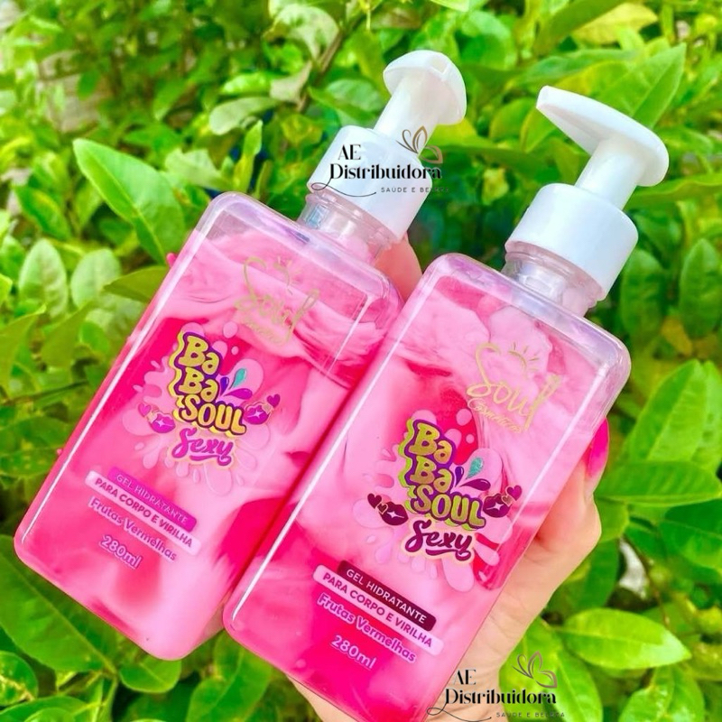 Gel Creme Hidratante Íntimo Beijável Babasoul Frutas Vermelhas Virilha e Corpo 280g Soul Cosmeticos em Oferta na Shopee