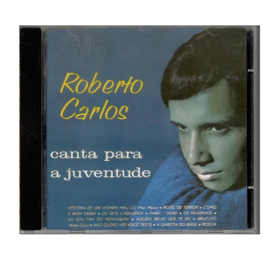 Cd Roberto Carlos Canta Para A Juventude  Usado