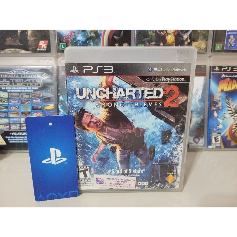 Uncharted 2 PS3 - CD Original Mídia Física
