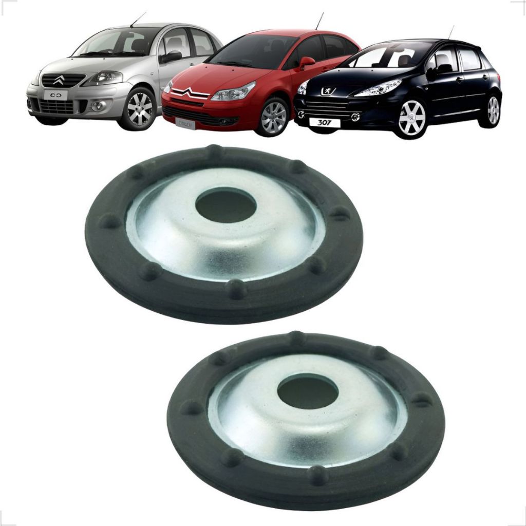 2 Prato Superior Amortecedor Dianteir C3 C4 307 308 408 3008