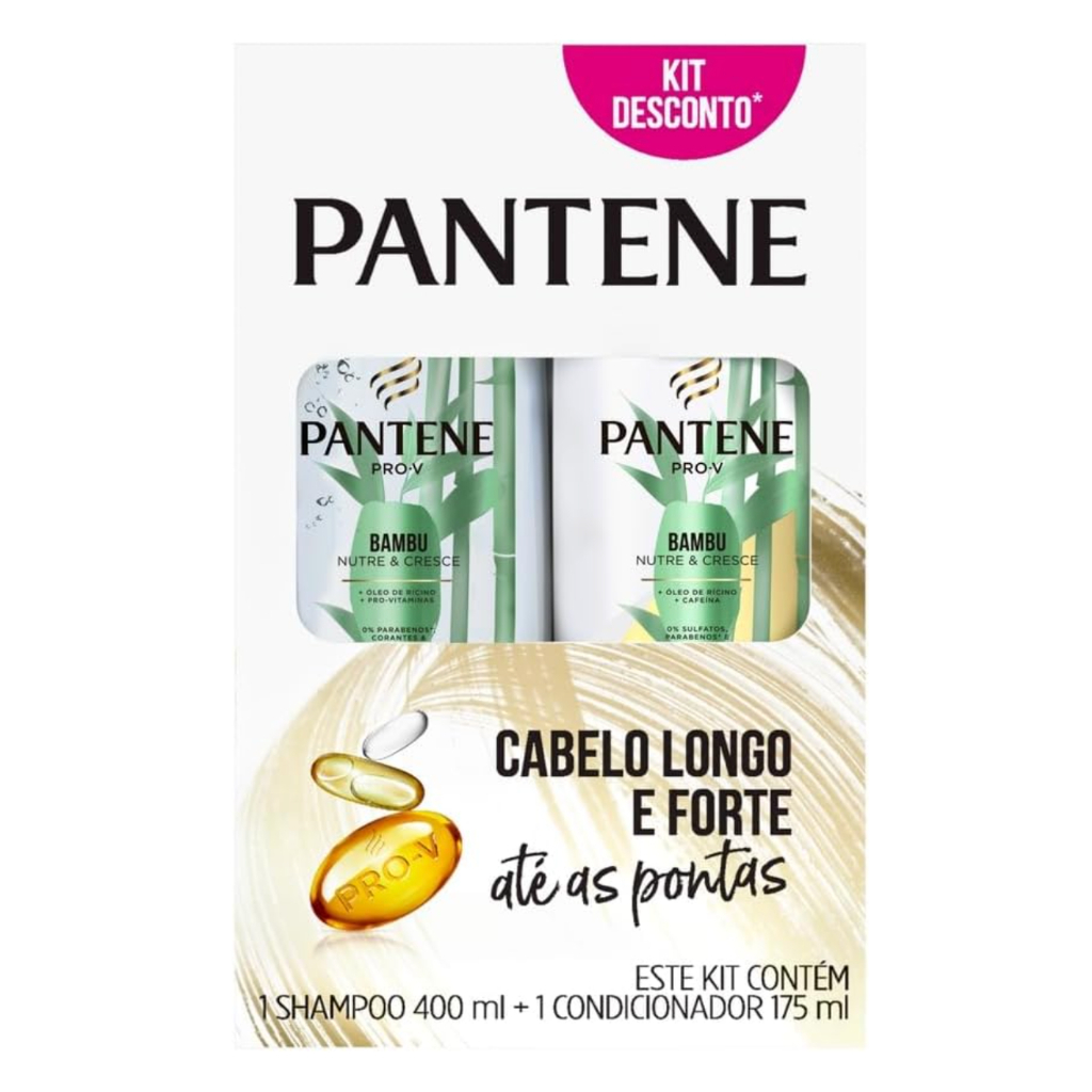 Kit Shampoo + Condicionador Pantene Pro-V Bambu