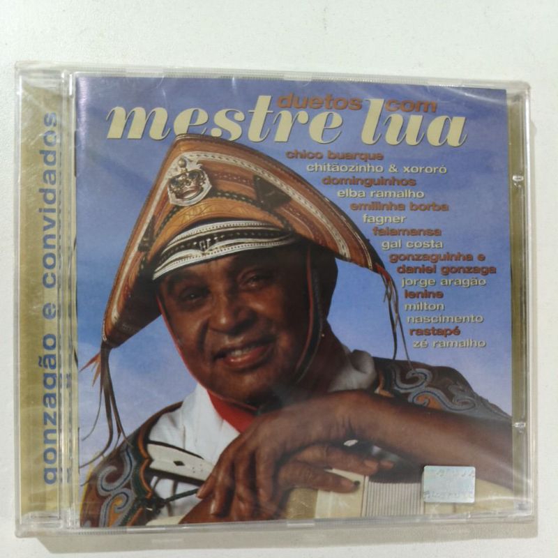 CD LUIZ GONZAGA/GONZAGÃO CONVIDA/LENINE, CHICO BUARQUE,RASTAPÈ,JORGE ARAGÃO ETC...