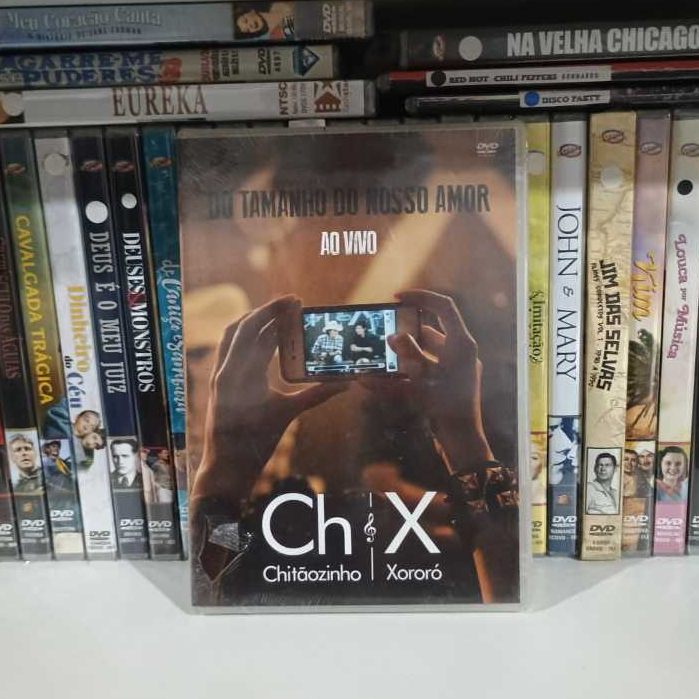 DVD CHITÃOZINHO E XORORÓ - DO TAMANHO DO NOSSO AMOR - AO VIVO (LACRADO)