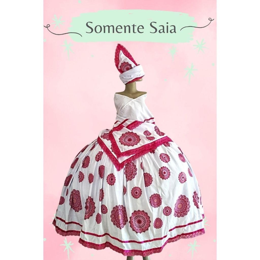 SAIA OYA ROSA - MANDALA ROSA - SAIA YANSÃ - SAIA YANSÃ - SAIA UMBANDA E CANDOMBLÉ - SAIA COM 5 MTS DE RODA
