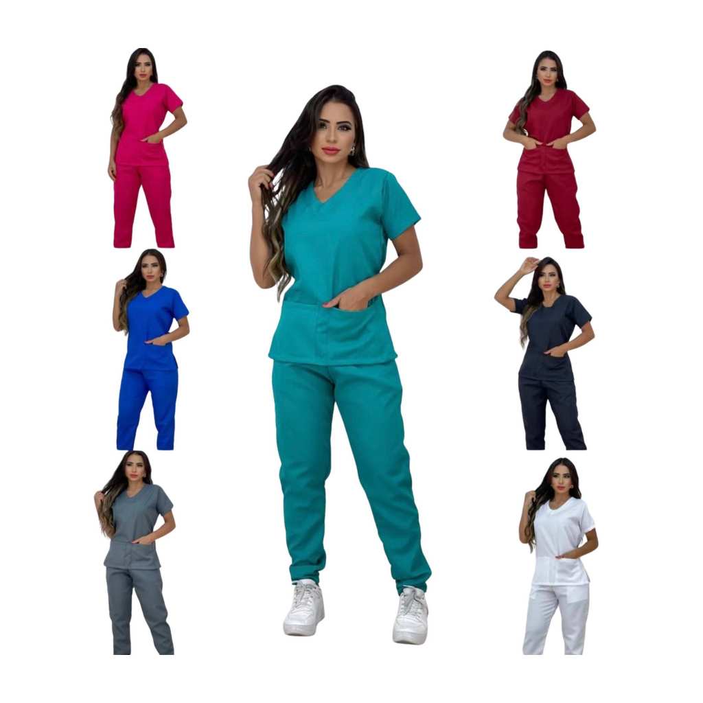 Pijama cirurgico Premium unissex em Oferta na Shopee