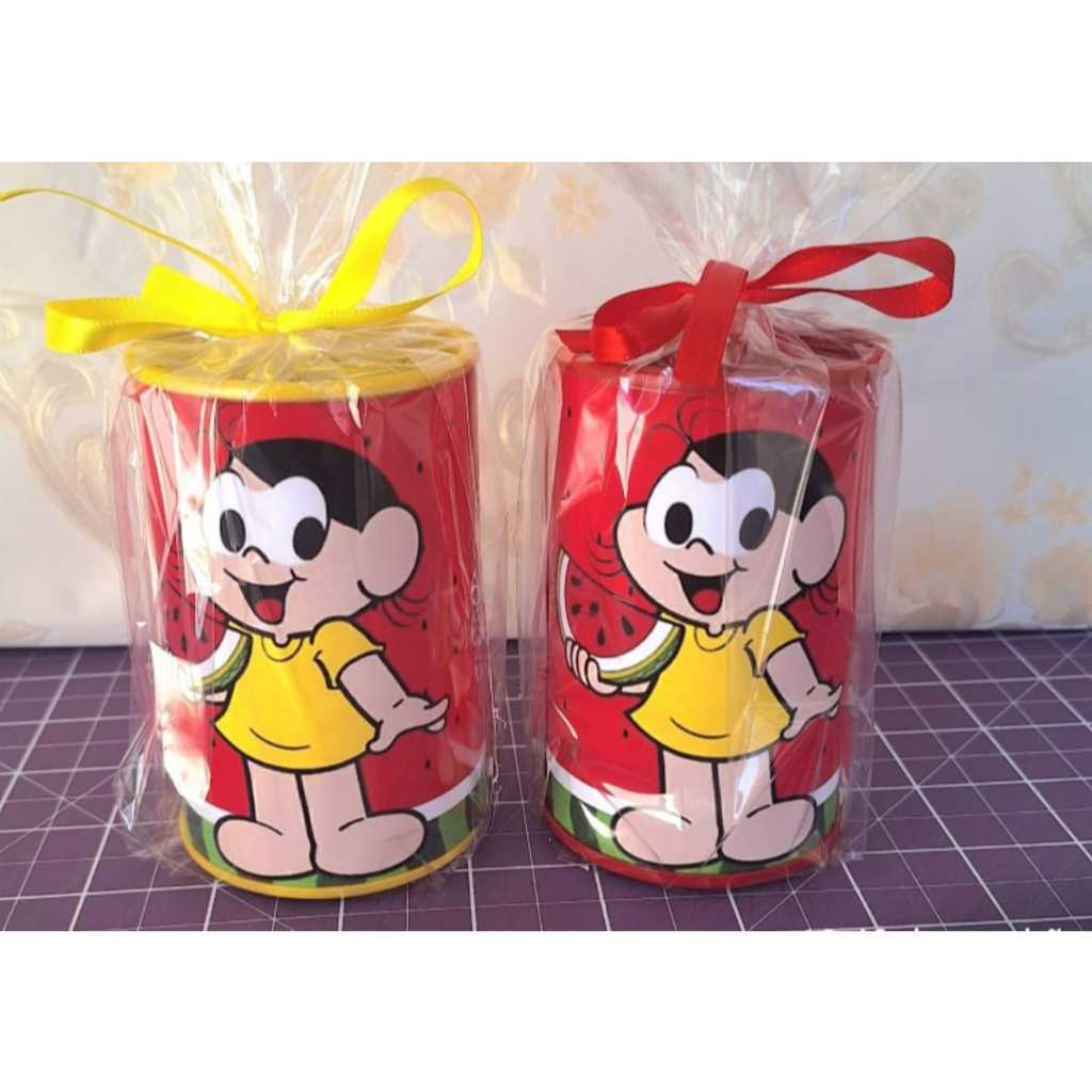 Cofrinho Personalizado com Embalagem Magali+ lacinho Lembrancinha Mimos  FAZEMOS OUTROS TEMAS em Oferta na Shopee