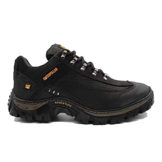 Bota Tenis Caterpillar  Em Couro Original Adventure em Oferta na Shopee