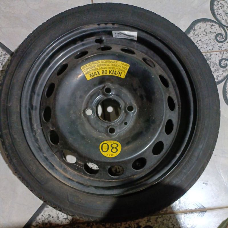 Pneu+Step 115/70 R15 Pneu Onix Turbo LT LTZ Marca Continental