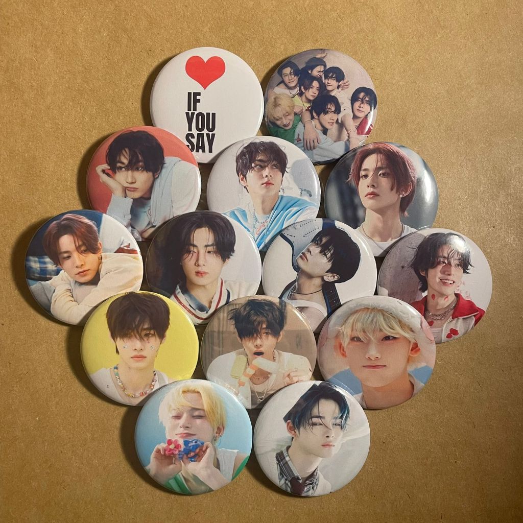 Bottons ENHYPEN K-pop Idol 4.4 cm