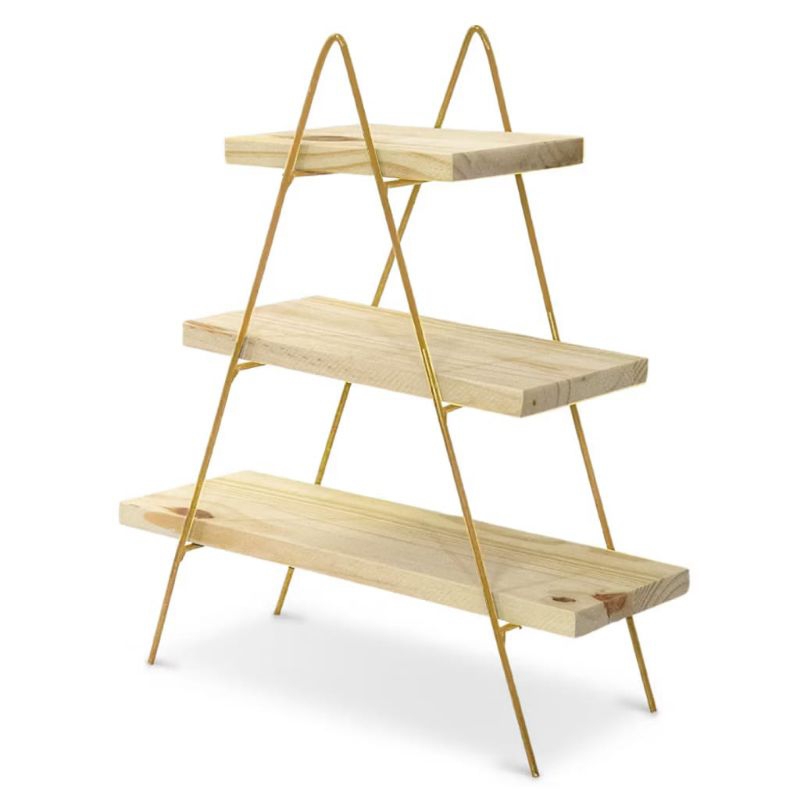 prateleira decoração escadinha em Oferta na Shopee