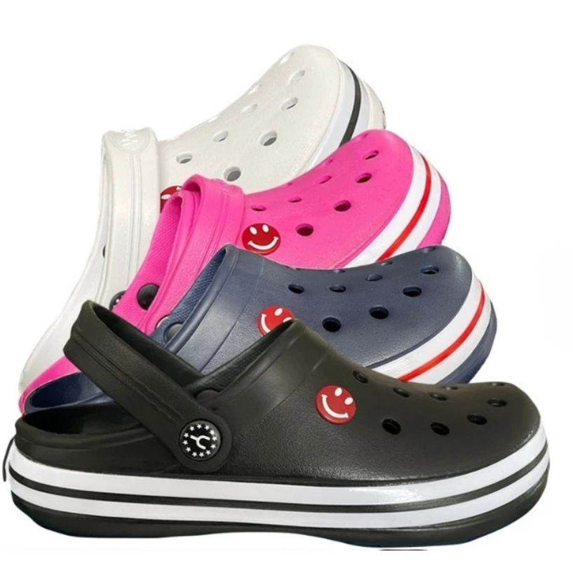 Chinelo Babuche Sandalia Unissex com listras Tradicional Yvate Original leve e confortável do 34 ao 39