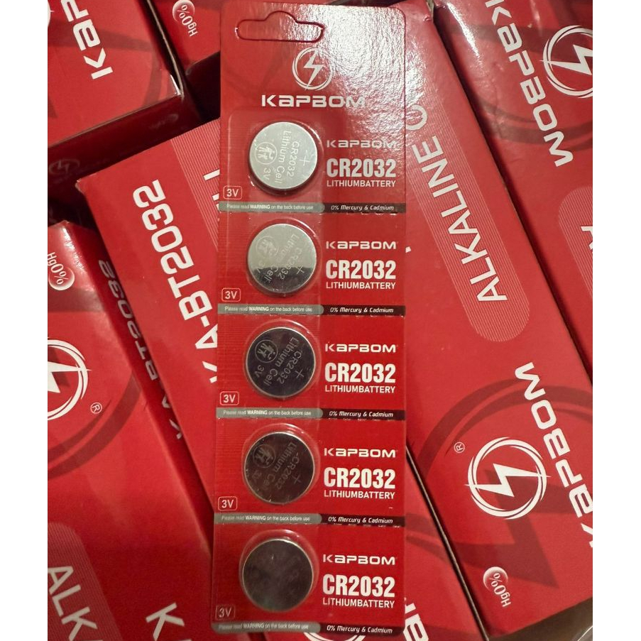 Bateria Alcalina Cr2032 3v Cartela Com 5 Unidades em Oferta na Shopee