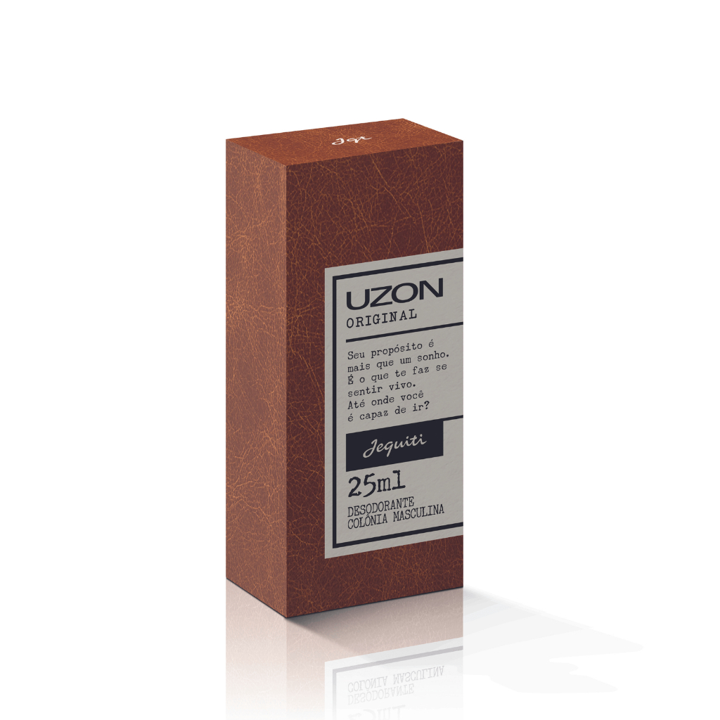 Desodorante Colônia Jequiti Masculina Uzon Original, 25Ml