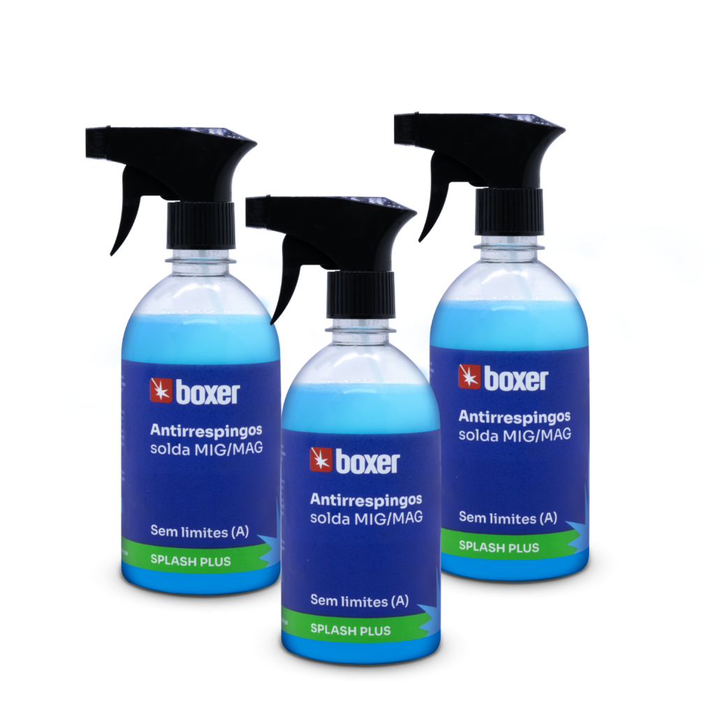 kit 3 Antirrespingo Solda Profissional Boxer Splash Plus 500m