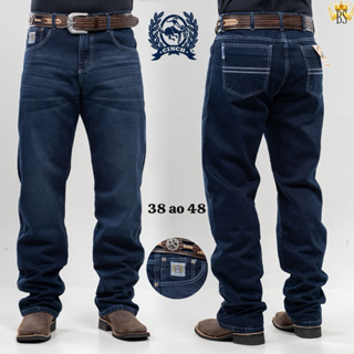 Calça country masculina 100% algodão cinchh jeans grosso cauntry rodeio ariatt em Oferta na Shopee