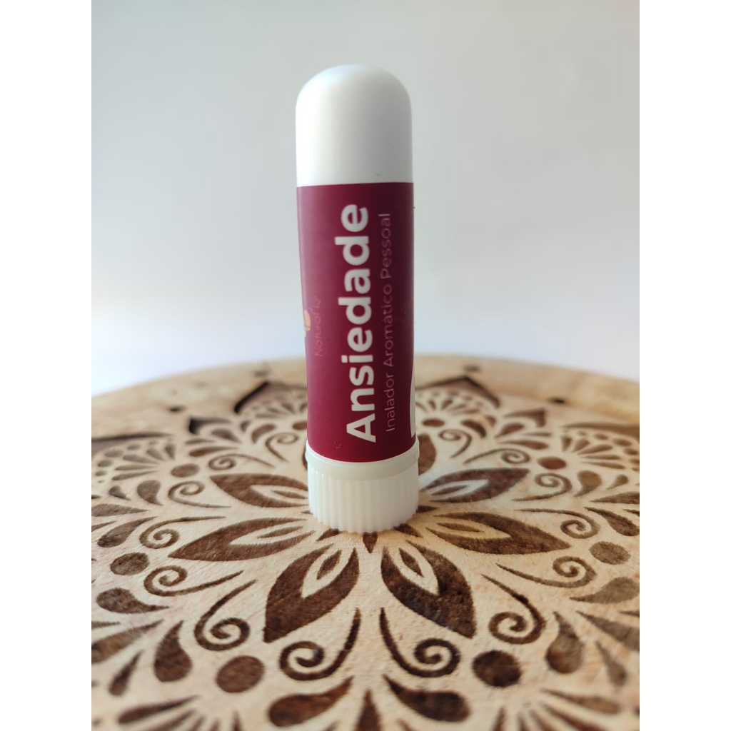 Inalador para Ansiedade Aromaterapia Blend com Óleos Essenciais Puros 🌿 em Oferta na Shopee