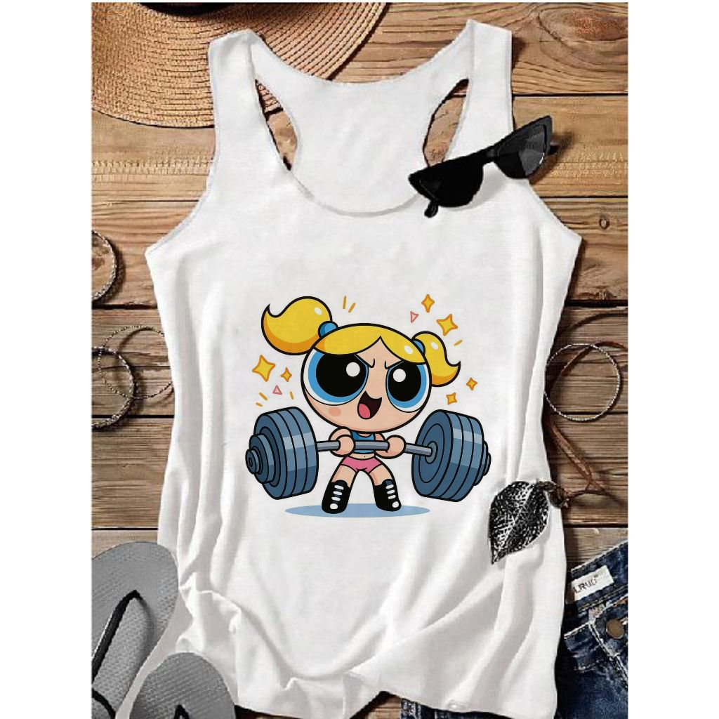 REGATA feminina MENINAS SUPER PODEROSAS LINDINHA, UNISSEX,DESENHO ANIMADO,PLUS SIZE,VERÃO