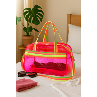 Bolsa Paty Feminina Grande – Estilo , Neon, Espaço e Versatilidade | Trabalho, Viagem, Praia e Dia a Dia em Oferta na Shopee