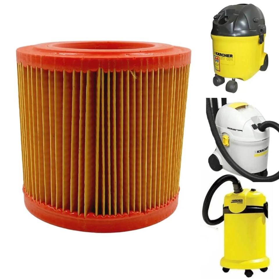 Filtro Cartucho Permanente Papel Sanfonado aspirador - Karcher