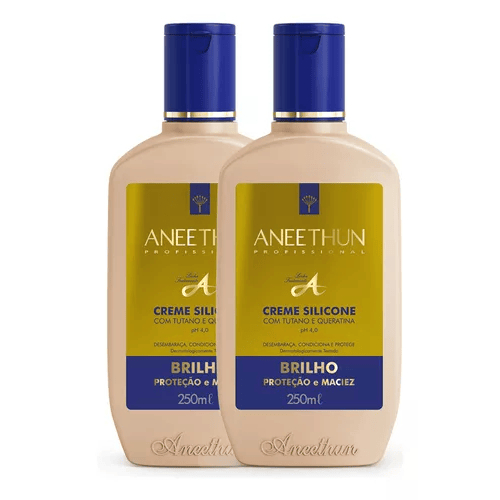 Kit 2 Creme de Silicone Aneethun Linha A 250ml